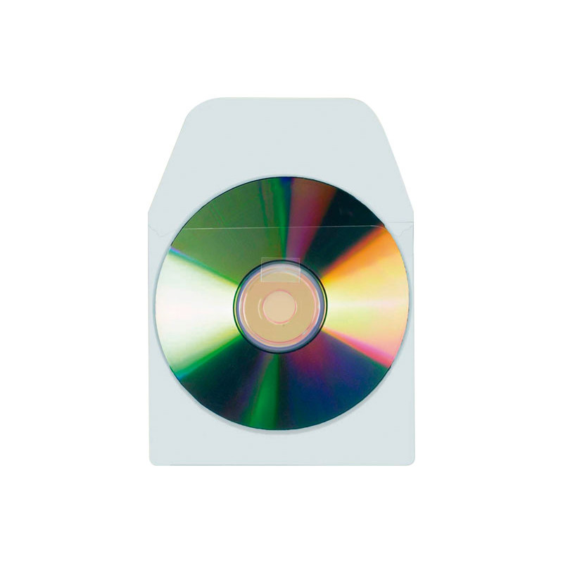 PACK 10 FUNDAS ADHESIVAS 3L CD/DVD PACK 10 FUNDAS ADHESIVAS 3L CD/DVD
