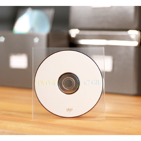 PACK 10 FUNDAS ADHESIVAS 3L CD/DVD