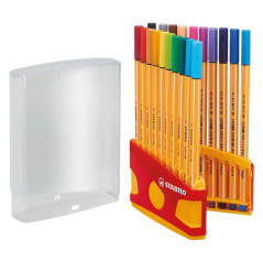 ESTUCHE 20 ROTULADORES STABILO POINT 88 COLORPARADE