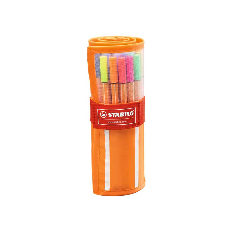 ESTUCHE ROLLERSET 25 ROTULADORES STABILO POINT 88 + 5 COLORES NEÓN ESTUCHE ROLLERSET 25 ROTULADORES STABILO POINT 88 + 5 COLORES NEÓN