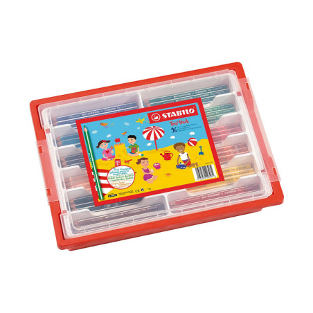 SCHOOLPACK 96 LÁPICES STABILO TRIO® THICK