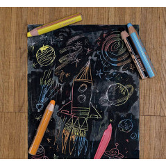 ESTUCHE 6 LÁPICES DE COLOR STABILO® WOODY 3 EN 1 + SACAPUNTAS