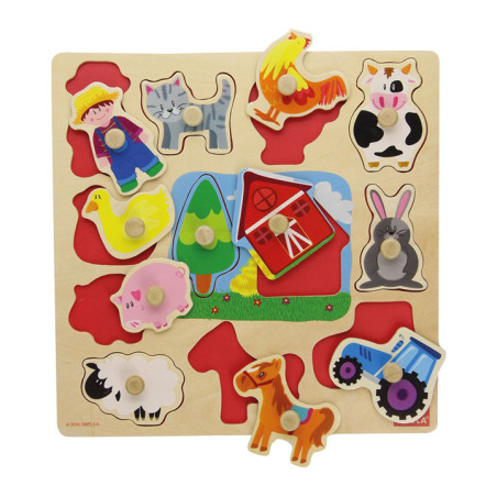PUZZLE 12 PIEZAS GOULA "GRANJA"
