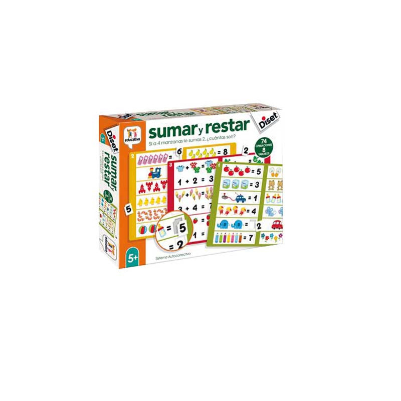 JUEGO DISET "SUMAR Y RESTAR" JUEGO DISET "SUMAR Y RESTAR"