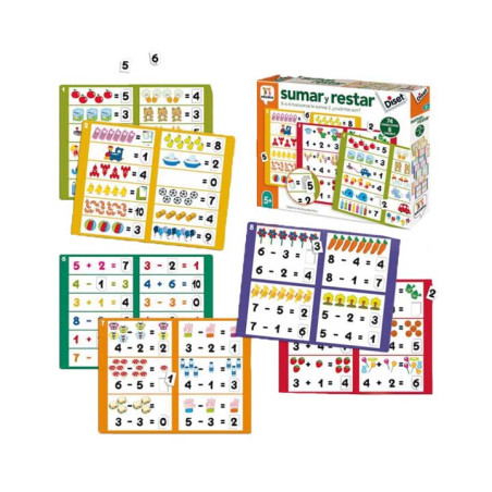 JUEGO DISET "SUMAR Y RESTAR"