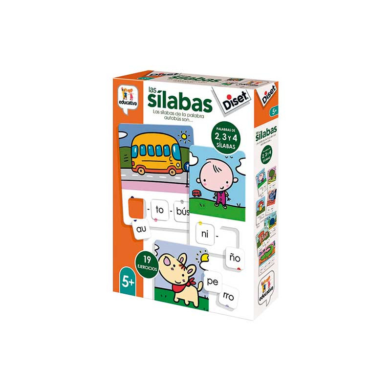 PUZZLE CON ENCAJE DISET "LAS SÍLABAS" PUZZLE CON ENCAJE DISET "LAS SÍLABAS"