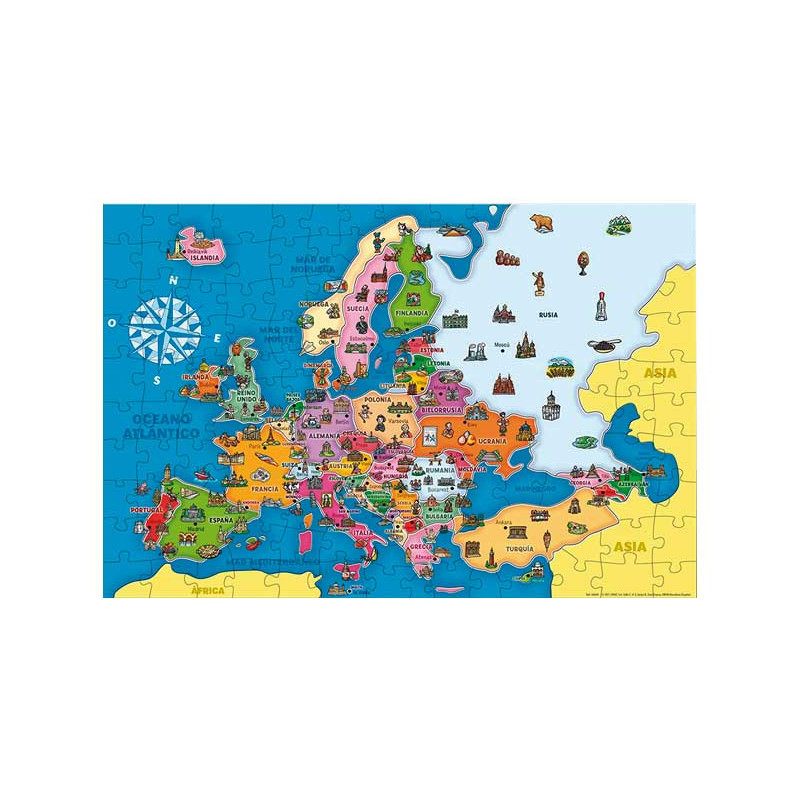 PUZZLE DISET "PAÍSES DE EUROPA" PUZZLE DISET "PAÍSES DE EUROPA"