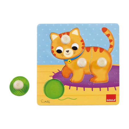 PUZZLE CON PIVOTES GRANDES GOULA "GATO"