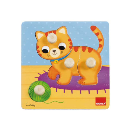 PUZZLE CON PIVOTES GRANDES GOULA "GATO"