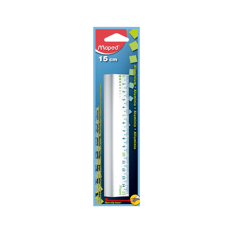 BLÍSTER REGLA MAPED 15cm BLÍSTER REGLA MAPED 15cm