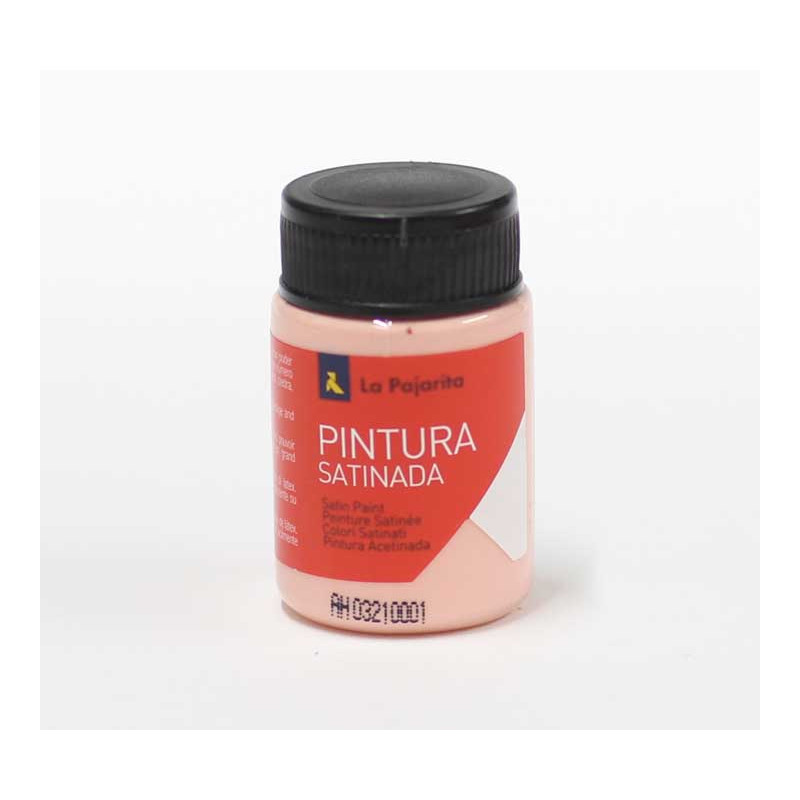 BOTE PINTURA SATINADA LA PAJARITA 35ml ROSA MEDIO