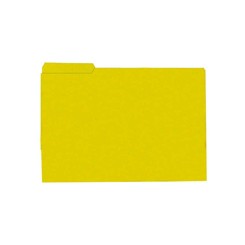 CAJA 50 SUBCARPETAS PESTAÑA IZQUIERDA A4