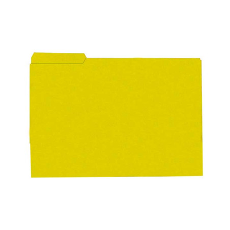 CAJA 50 SUBCARPETAS PESTAÑA IZQUIERDA A4