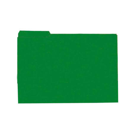 CAJA 50 SUBCARPETAS PESTAÑA IZQUIERDA A4