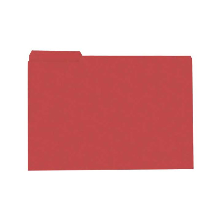 CAJA 50 SUBCARPETAS PESTAÑA IZQUIERDA Fº