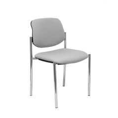 SILLA CONFIDENTE STYL SIN BRAZOS ESTRUCTURA CROMADA