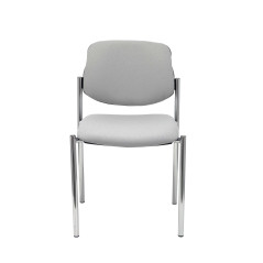 SILLA CONFIDENTE STYL SIN BRAZOS ESTRUCTURA CROMADA