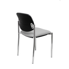 SILLA CONFIDENTE STYL SIN BRAZOS ESTRUCTURA CROMADA