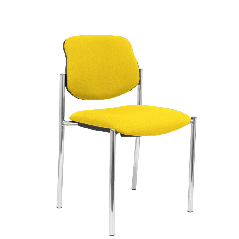 SILLA CONFIDENTE STYL SIN BRAZOS ESTRUCTURA CROMADA