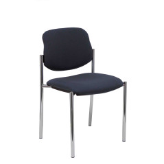 SILLA CONFIDENTE STYL SIN BRAZOS ESTRUCTURA CROMADA