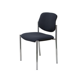 SILLA CONFIDENTE STYL SIN BRAZOS ESTRUCTURA CROMADA