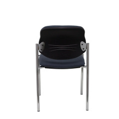 SILLA CONFIDENTE STYL SIN BRAZOS ESTRUCTURA CROMADA