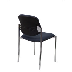 SILLA CONFIDENTE STYL SIN BRAZOS ESTRUCTURA CROMADA
