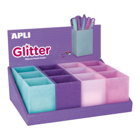 CUBILETE APLI GLITTER COLLECTION