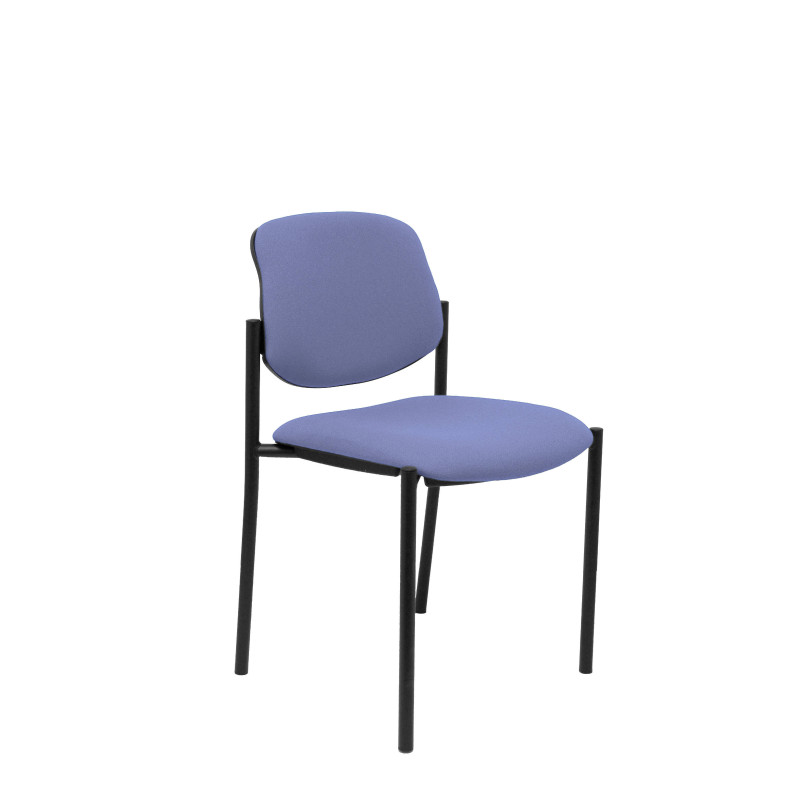 SILLA CONFIDENTE STYL SIN BRAZOS ESTRUCTURA NEGRA SILLA CONFIDENTE STYL SIN BRAZOS ESTRUCTURA NEGRA