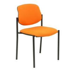 SILLA CONFIDENTE STYL SIN BRAZOS ESTRUCTURA NEGRA