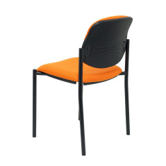 SILLA CONFIDENTE STYL SIN BRAZOS ESTRUCTURA NEGRA