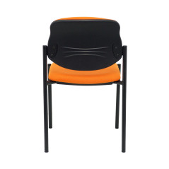 SILLA CONFIDENTE STYL SIN BRAZOS ESTRUCTURA NEGRA