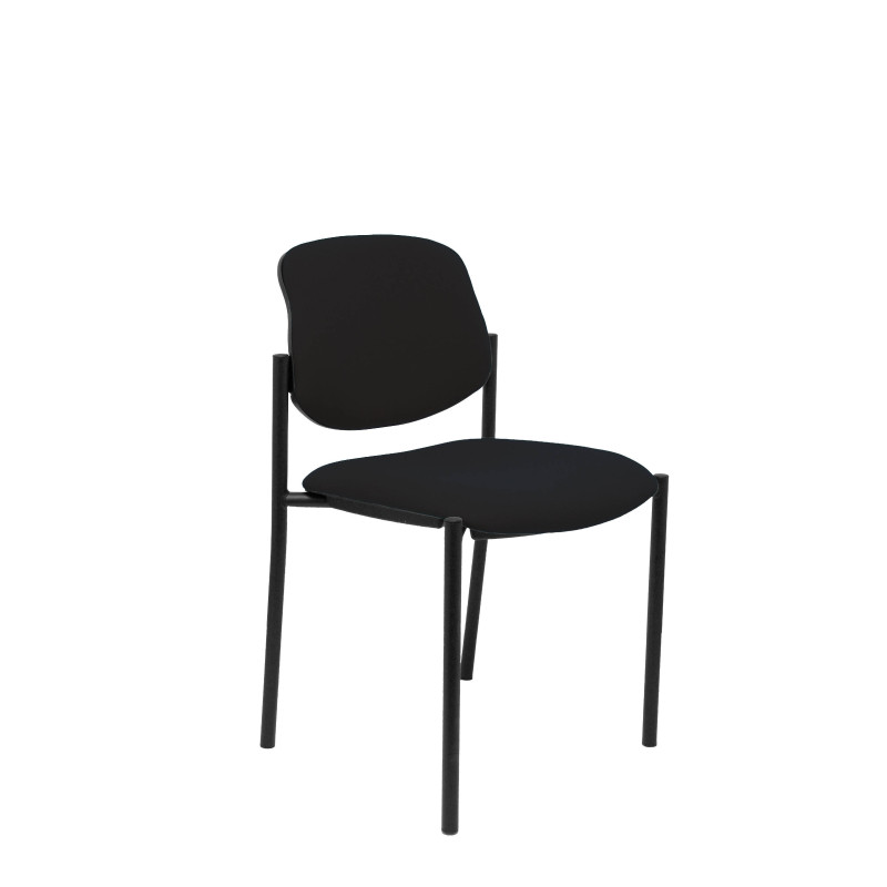 SILLA CONFIDENTE STYL SIN BRAZOS ESTRUCTURA NEGRA SILLA CONFIDENTE STYL SIN BRAZOS ESTRUCTURA NEGRA