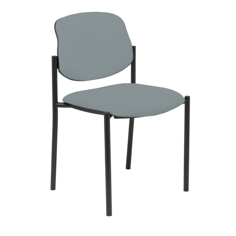 SILLA CONFIDENTE STYL SIN BRAZOS ESTRUCTURA NEGRA SILLA CONFIDENTE STYL SIN BRAZOS ESTRUCTURA NEGRA