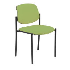 SILLA CONFIDENTE STYL SIN BRAZOS ESTRUCTURA NEGRA