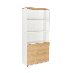 ARMARIO DE MADERA ROCADA CARPETERO ESTRUCTURA BLANCA