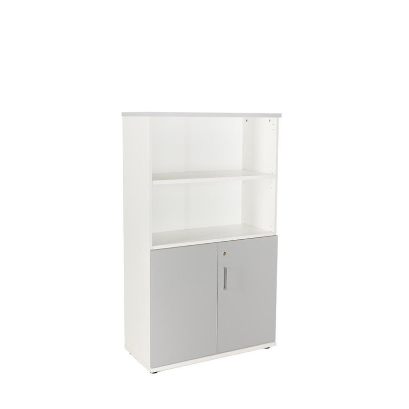 ARMARIO DE MADERA ROCADA CON PUERTAS BAJAS ESTRUCTURA BLANCA ARMARIO DE MADERA ROCADA CON PUERTAS BAJAS ESTRUCTURA BLANCA