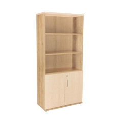 ARMARIO DE MADERA ROCADA CON PUERTAS BAJAS ESTRUCTURA ROBLE