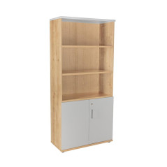 ARMARIO DE MADERA ROCADA CON PUERTAS BAJAS ESTRUCTURA ROBLE