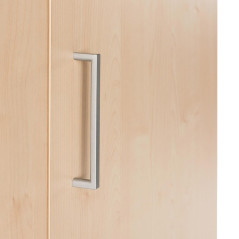 ARMARIO DE MADERA ROCADA CON PUERTAS BAJAS ESTRUCTURA ROBLE
