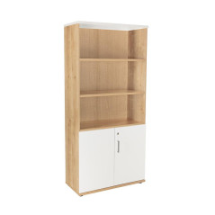 ARMARIO DE MADERA ROCADA CON PUERTAS BAJAS ESTRUCTURA ROBLE