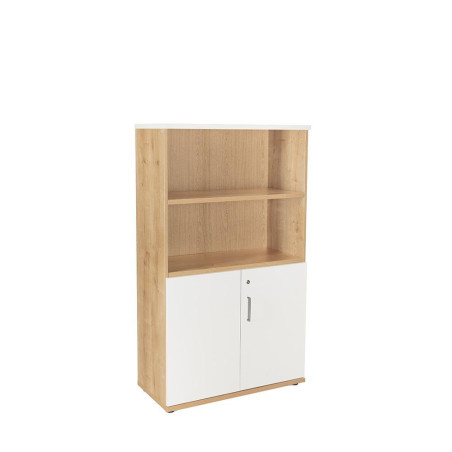 ARMARIO DE MADERA ROCADA CON PUERTAS BAJAS ESTRUCTURA ROBLE