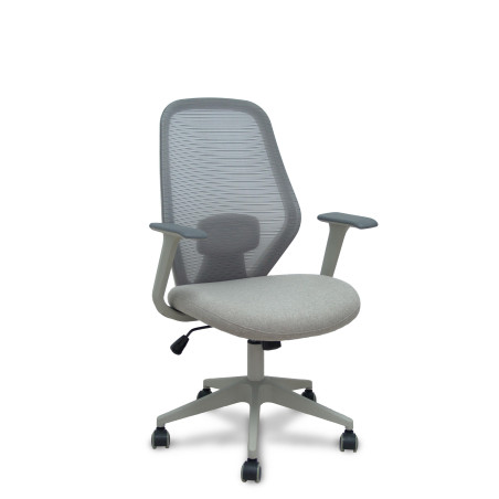 SILLA ERGO529 CON BRAZOS FIJOS