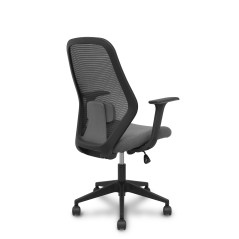 SILLA ERGO529 CON BRAZOS FIJOS