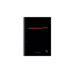 CUADERNO NEGRO PACSA PREMIUM 160h A4 MICROPERFORADO 5x5 CON GRECA
