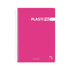 CUADERNO PACSA PLASTIPAC Fº LISO 80h