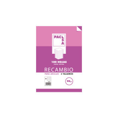 RECAMBIO PACSA 100h A4 MILIMETRADO CON MARGEN