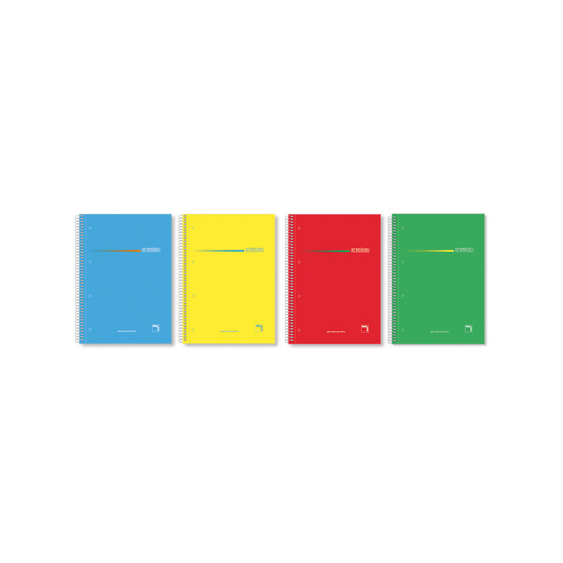 CUADERNO PACSA PREMIUM 160h A5 MICROPERFORADO 5x5 CON GRECA