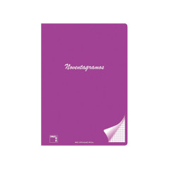 LIBRETA GRAPADA PACSA NOVENTAGRAMOS 48h A5 4x4 CON MARGEN
