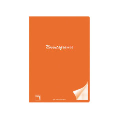 LIBRETA GRAPADA PACSA NOVENTAGRAMOS 48h A4 HORIZONTAL CON MARGEN
